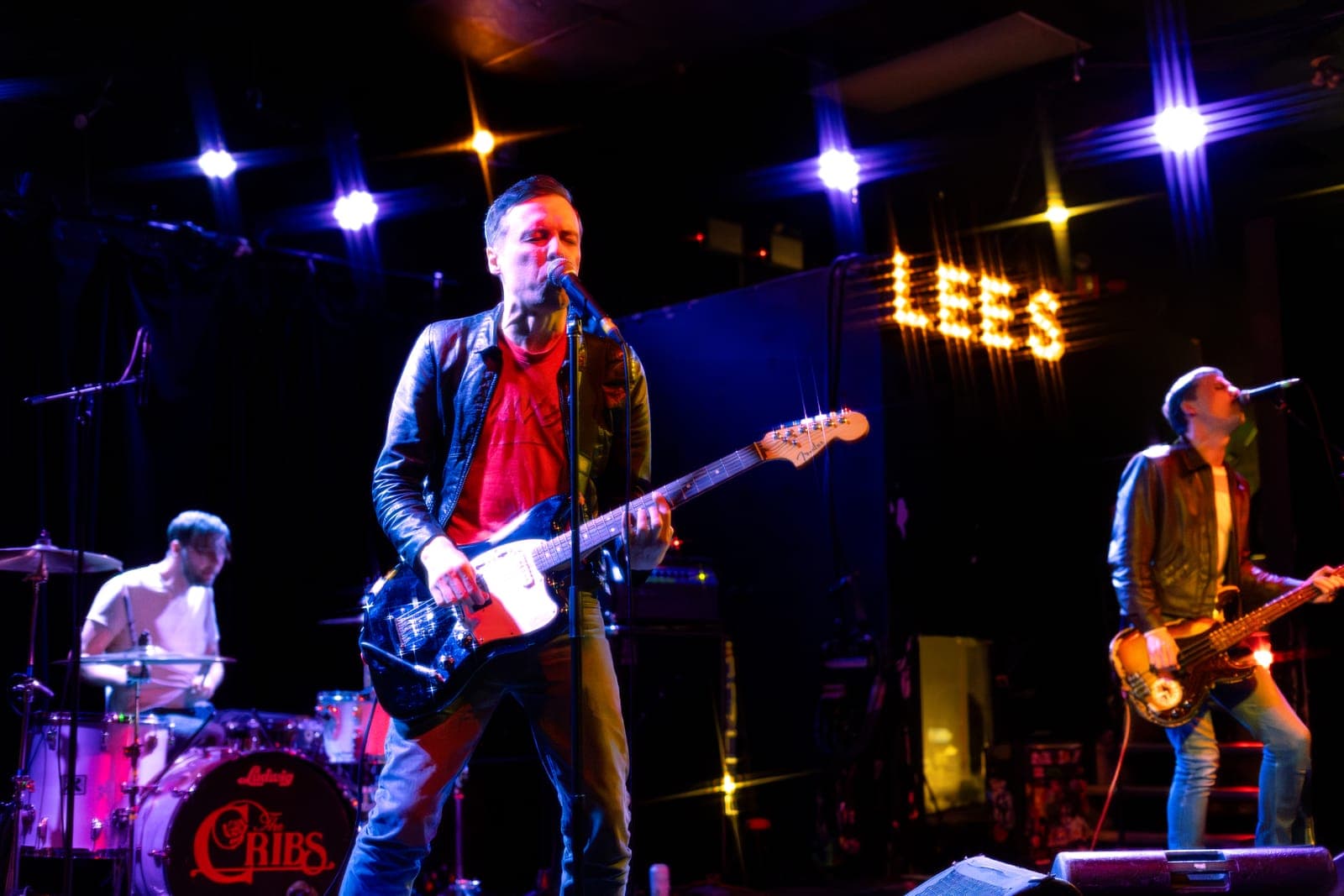 The Cribs performing live at Lee's Palace, Toronto, ON — concert photography by Eric Xiao