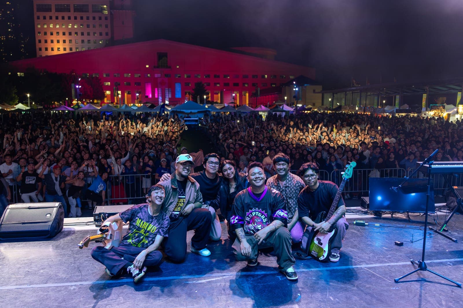 Live concert photography at Mississauga Celebration Square, Mississauga, ON by Eric Xiao
